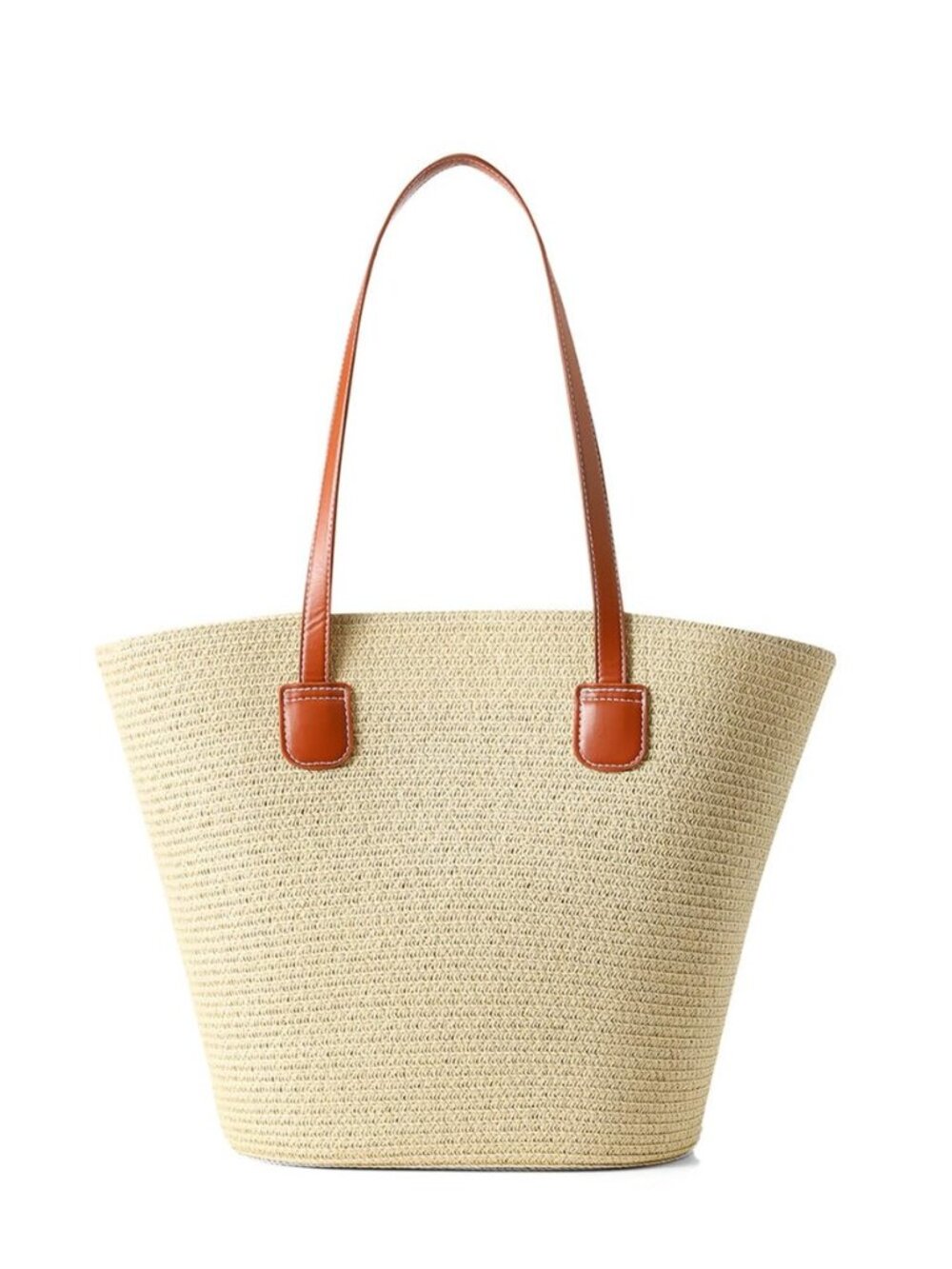 Straw Bags For Women | Travel Straw Totes Bag, Summer Woven Shoulder Bag Handbag